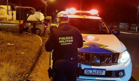 Operação “Duas Rodas” flagra adolescente conduzindo motoneta sem habilitação em Cacoal