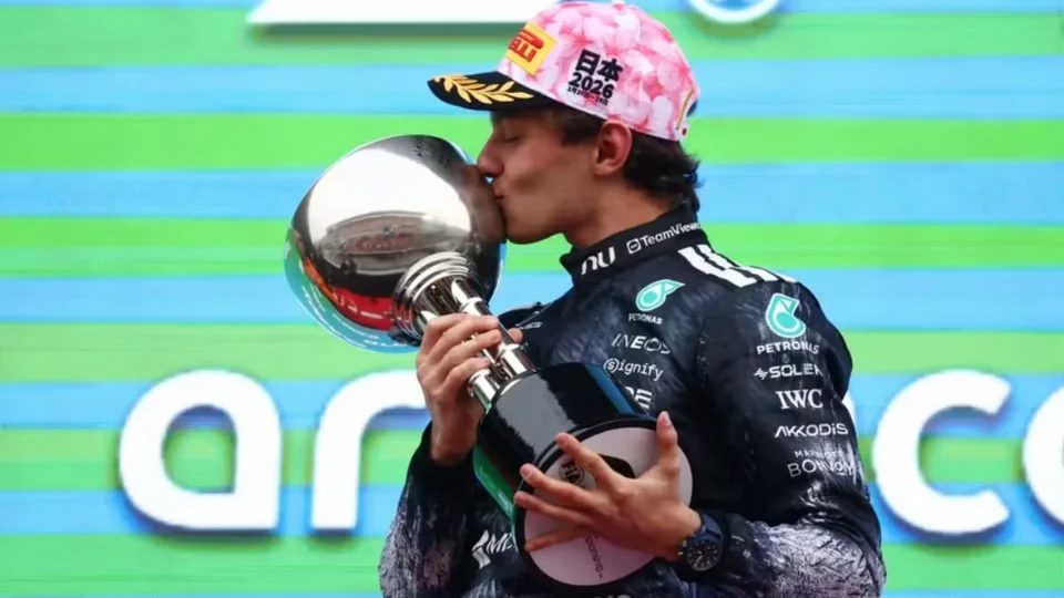 Kimi Antonelli vence GP do Japão e assume a liderança do Mundial de Fórmula 1