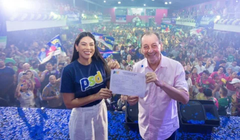 Mayra Dias se filia ao PSD e reforça projeto de Omar Aziz para 2026