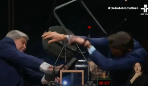 Após ‘cadeirada’ em debate, Datena e Marçal fecham acordo e encerram ações na Justiça