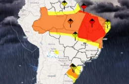 Inmet emite alerta de chuvas intensas para todo o Acre até sexta-feira