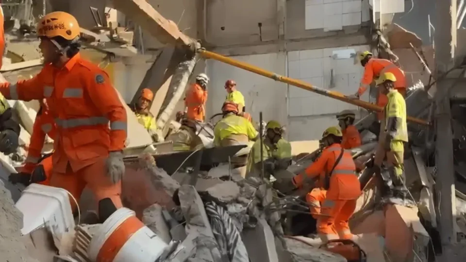 Desabamento em lar de idosos deixa seis mortos em Belo Horizonte