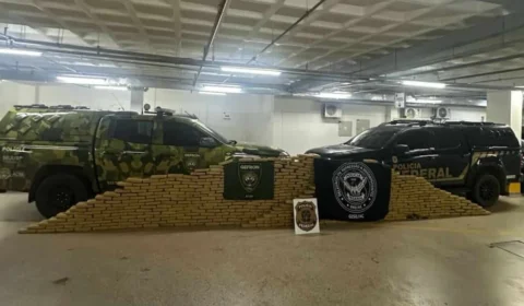 Mais de 600 kg de drogas são apreendidos e dois homens são presos na fronteira do Acre