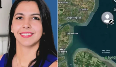 Brasileira desaparece na Inglaterra e última localização do celular gera mistério