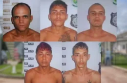 Cinco detentos que fugiram de presídio no Acre seguem foragidos após uma semana