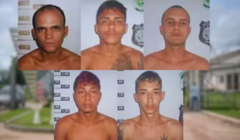 Cinco detentos que fugiram de presídio no Acre seguem foragidos após uma semana