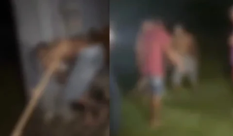Moradores se revoltam e espancam homem flagrado abusando de ovelha; VÍDEO