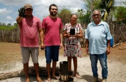 Família recusa vender sítio após suspeita de petróleo em poços no interior