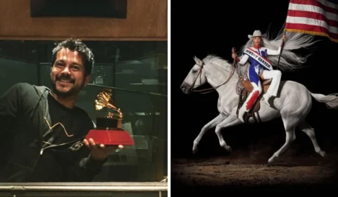 Engenheiro de som de Manaus recebe troféu do Grammy após vitória histórica com Beyoncé