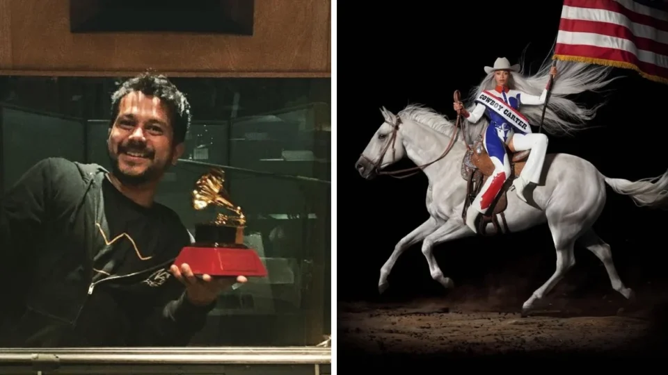Engenheiro de som de Manaus recebe troféu do Grammy após vitória histórica com Beyoncé