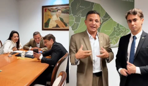 Senador Márcio Bittar anuncia visita de Nikolas Ferreira ao Acre em maio