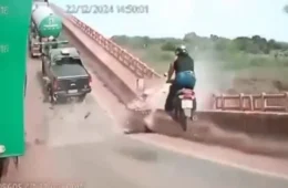 VÍDEO: Novas imagens mostram queda de ponte que matou 14 em 2024