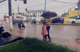 Acre tem alerta de chuvas intensas com risco de ventos fortes e alagamentos nesta segunda-feira