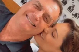 Michelle Bolsonaro celebra alta de Jair Bolsonaro e retorno para casa em Brasília