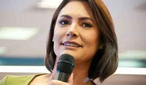 Michelle Bolsonaro nega contato com vídeo de Eduardo enviado a Jair Bolsonaro