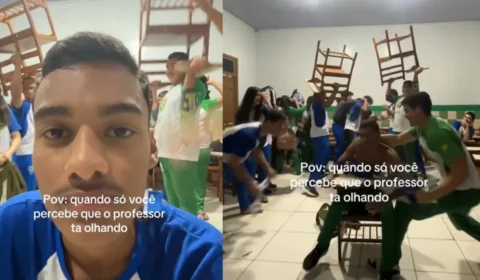 Vídeo de alunos viraliza ao mostrar reação divertida que se transforma em “caos”