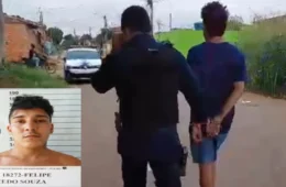 VÍDEO: Suspeito de tráfico com mandado em aberto é preso pela PM em Porto Velho