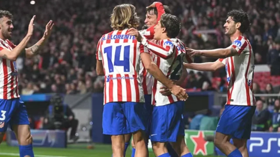 Atlético de Madrid goleia Tottenham por 5 a 2 na Champions
