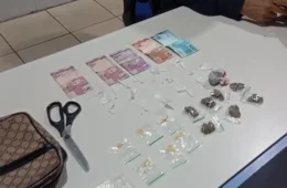 Dupla é presa com 31 porções de drogas durante patrulhamento da PM em Porto Velho