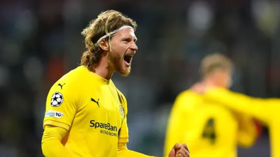 Bodø/Glimt vence o Sporting por 3 a 0 e larga em vantagem nas oitavas da Champions