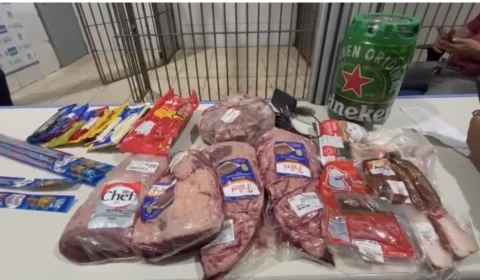 Homem é detido após furtar carnes em mercado de Porto Velho