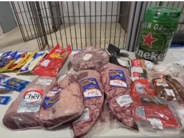 Homem é detido após furtar carnes em mercado de Porto Velho