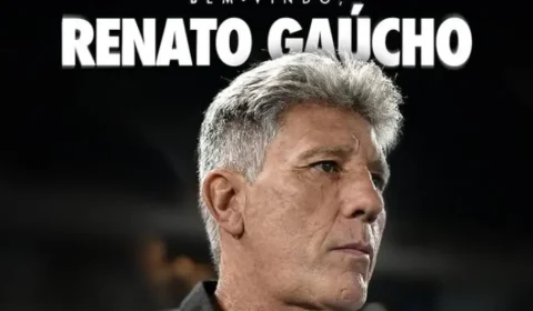 Vasco anuncia Renato Gaúcho como novo treinador