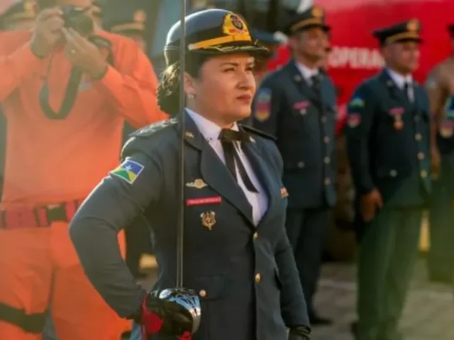 Rondônia faz história com primeira mulher no comando-geral dos Bombeiros