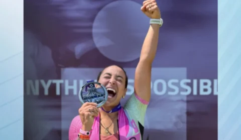 Bianca Guedes dá show em Brasília e supera profissionais no Ironman 70.3