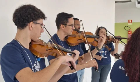 Projeto de violino e Libras desembarca em região do DF com programação gratuita; inscrições encerram nesta quinta-feira (23)