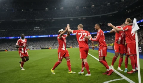 Bayern cala o Bernabéu, vence o Real Madrid e abre vantagem nas quartas da Champions