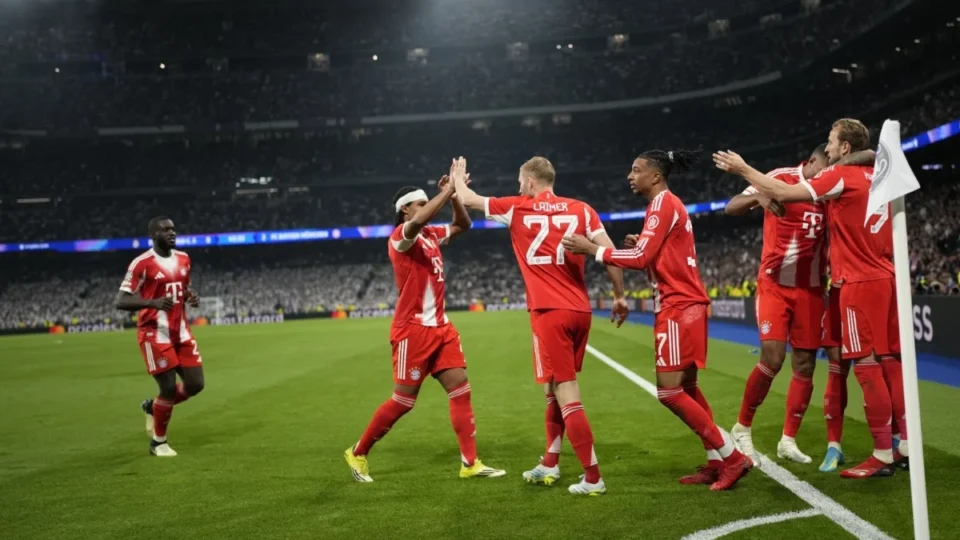 Bayern cala o Bernabéu, vence o Real Madrid e abre vantagem nas quartas da Champions