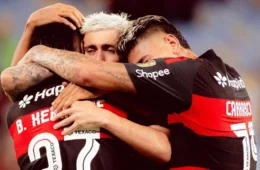 Flamengo goleia no Maracanã e dispara na liderança do grupo na Libertadores