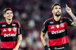 Com virada relâmpago, Flamengo bate o Santos por 3 a 1 no Maracanã
