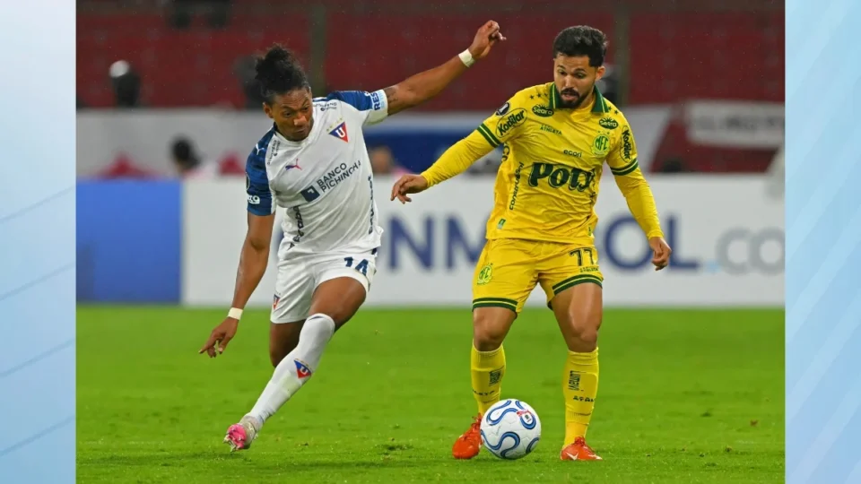 LDU domina, e Mirassol sofre com altitude em sua primeira partida fora do país