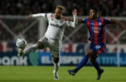 Santos busca empate fora, mas fica no 1 a 1 com San Lorenzo