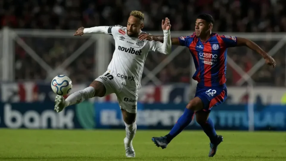 Santos busca empate fora, mas fica no 1 a 1 com San Lorenzo