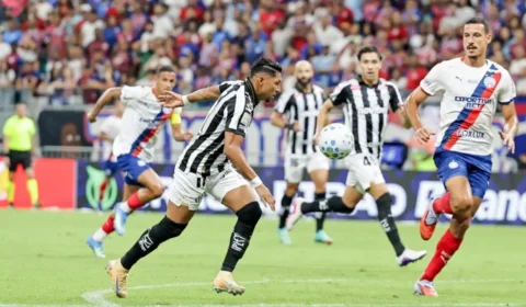 Bahia busca empate heróico contra o Santos após estar dois gols atrás na Fonte Nova
