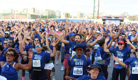 Corrida do Sesi reúne mais de 60 mil participantes em todo o país