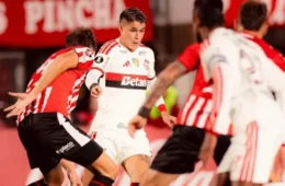 Flamengo empata fora, mas perde Arrascaeta por lesão
