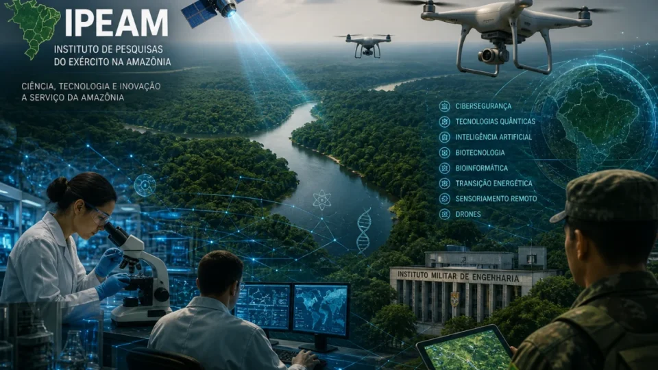 Amazônia entra no mapa da alta tecnologia com criação de instituto do Exército em Manaus