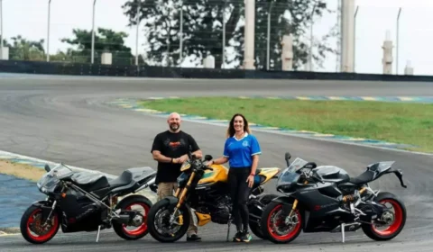 Ducati reúne as três edições especiais Senna em Interlagos