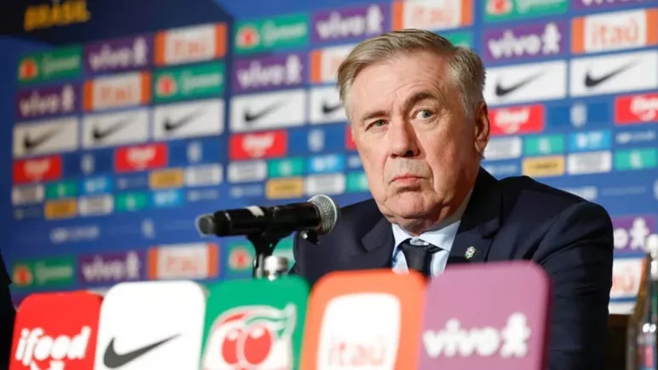 Ancelotti fecha pré-lista da Seleção para a Copa de 2026