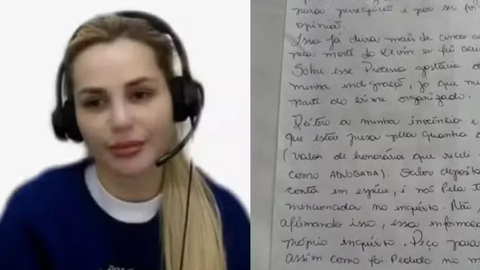 Deolane escreve carta da prisão, fala em perseguição e nega ligação com o PCC