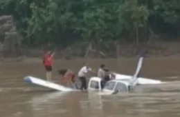 Avião cai em rio no interior da Amazônia e mobiliza operação de resgate