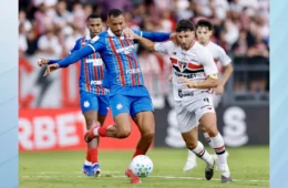 Bahia arranca empate no fim contra o São Paulo