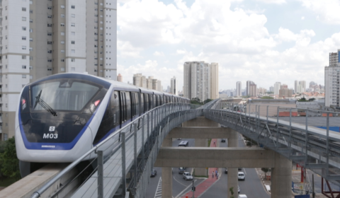 Tarcísio de Freitas inaugura estação Washington Luís na Linha 17-Ouro