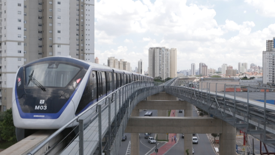 Tarcísio de Freitas inaugura estação Washington Luís na Linha 17-Ouro