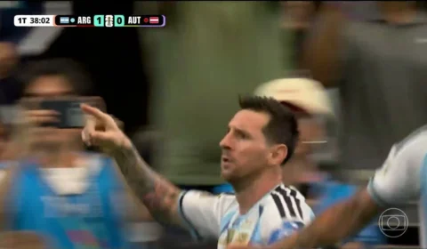 Argentina vence Jordânia, mantém 100% e vê Messi ampliar recorde