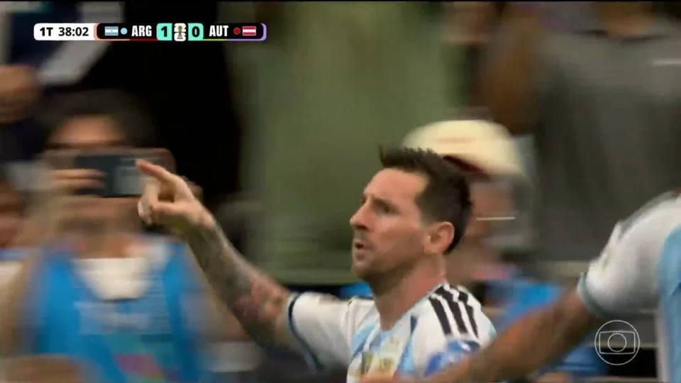 Argentina vence Jordânia, mantém 100% e vê Messi ampliar recorde